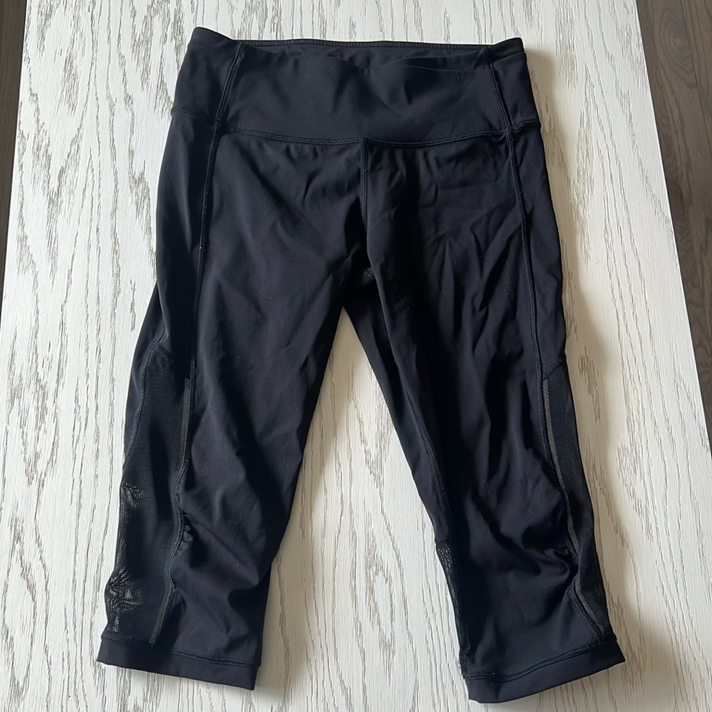 Lululemon Black Crop Legging 8